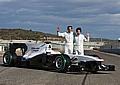 In Valencia wurde der Sauber C29 für die neue Formel-1-Saison vorgestellt. Foto. L. Gorys/auto-reporter.net 